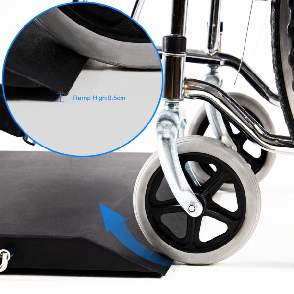 Wheelchair Scale for Home use 700 x 0.2lb Digital Medical Scale with Dual Ramp - Image 3