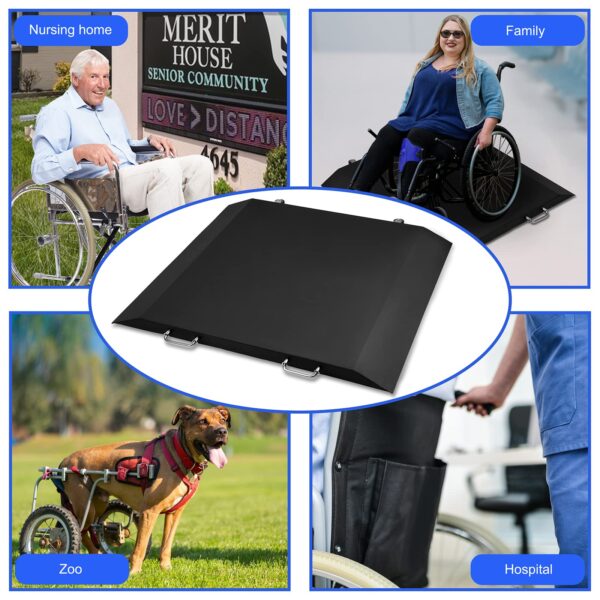 Wheelchair Scale for Home use 700 x 0.2lb Digital Medical Scale with Dual Ramp - Image 6